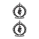 商品入荷待ち タトゥーシール 不動明王(タトゥー・刺青シール)