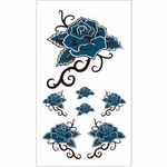 商品入荷待ち タトゥーシール 青薔薇・トライバル(タトゥー・刺青シール)